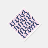 Dackel Dog Paper Napkins Serviette (Ecke)