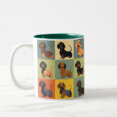 Dackel Dog Picture Tasse (Links)