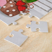 Dackel Dog Valentine's Day Kissing Booth Puzzle (Seite)