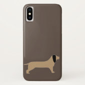 Dackel Doggie iPhone / iPad Gehäuse Case-Mate iPhone Hülle (Rückseite)
