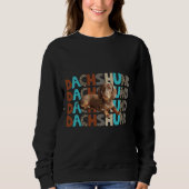 Dackel Doggo Sweatshirt (Vorderseite)