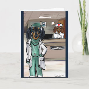 Dackel Doktor Karte