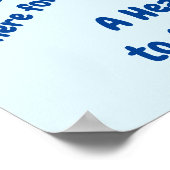 Dackel Doktor Poster (Ecke)