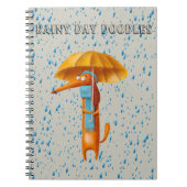 Dackel Doodle Pad Dackel Dog Journal Buch (Vorderseite)