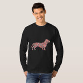 Dackel Doodle T-Shirt (Vorne ganz)