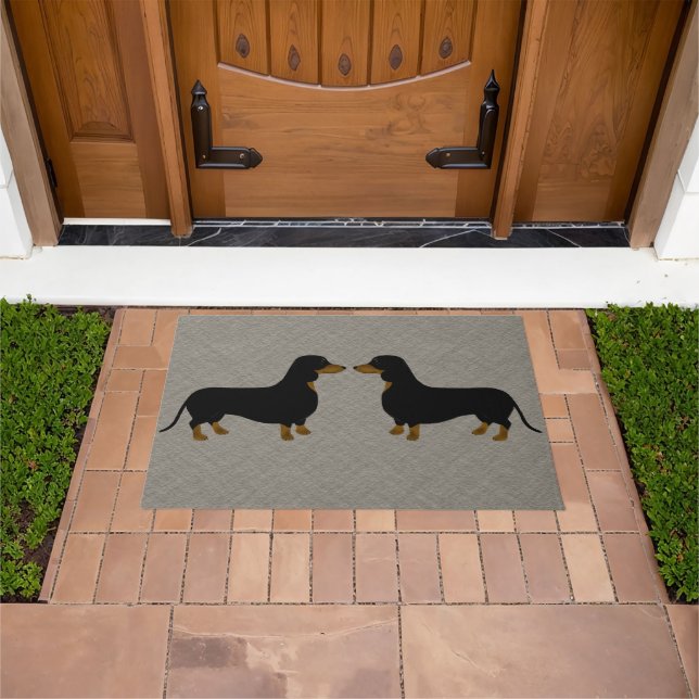 Dackel Doormat Fußmatte (Außenbereich)