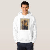 Dackel (Drahthaar) Malerei Original Dog Art Hoodie (Vorne ganz)