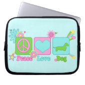 Dackel [drahthaarig] laptopschutzhülle (Vorderseite)