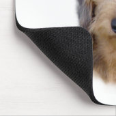 Dackel (Drahthaarterrier) Historisches Design Mousepad (Ecke)