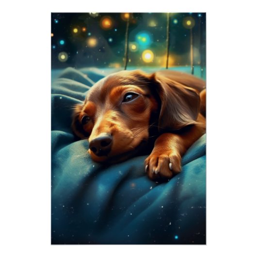 Dackel Dreams Poster (Vorderseite)
