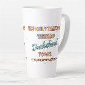 Dackel Drink Cup oder Tasse (Rechte Ecke)