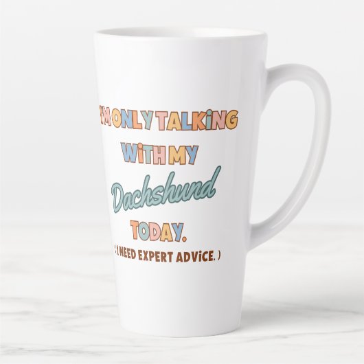 Dackel Drink Cup oder Tasse (Rechts)