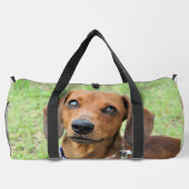 Dackel Duffle Bag (Rückseite)