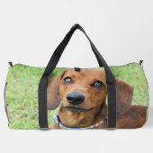 Dackel Duffle Bag (Rückseite)