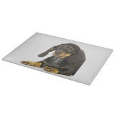 "Dackel" Entwurfs-Ausschnitbretter Schneidebrett (Ecke)