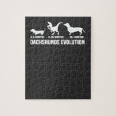 Dackel Evolutionen Puzzle (Vertikal)
