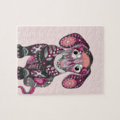 Dackel-Farben Puzzle (Horizontal)