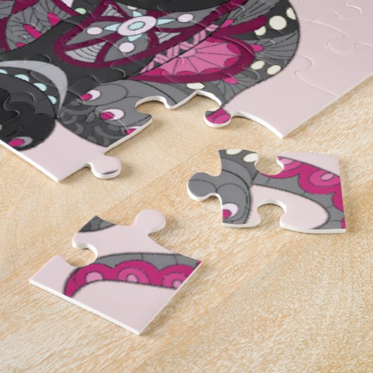 Dackel-Farben Puzzle (Seite)