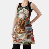 Dackel Feiertag Backen: Feierliche Weihnachten Schürze (InSitu)