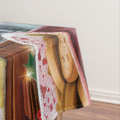 Dackel Feiertag Backen: Feierliche Weihnachten Tischdecke (Beispiel)