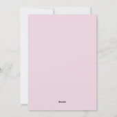 Dackel Feiertagskarte (Rückseite)