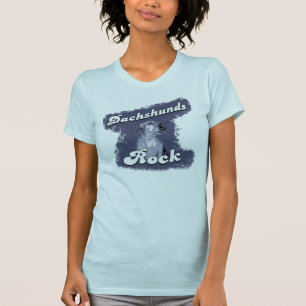 Dackel-Felsen T-Shirt