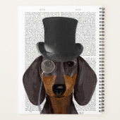 Dackel, Festhund und Hut Planer (Rückseite)