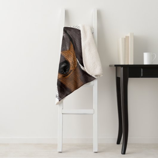 Dackel, Festhund und Hut Sherpadecke (Beispiel)