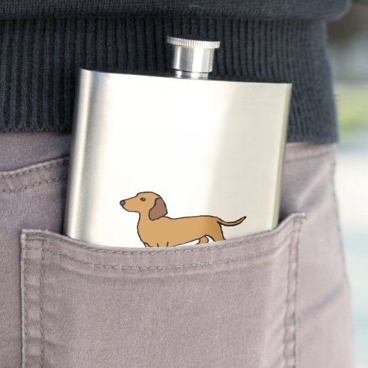 Dackel Flachmann (Beispiel)