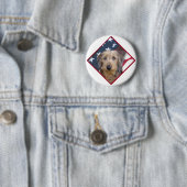 Dackel Flag 2 Button (Beispiel)