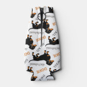 Dackel Flaschenkühler (Rückseite)