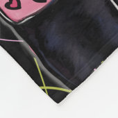 Dackel Fleecedecke (Ecke)