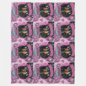 DACKEL FLEECEDECKE (Vorderseite)