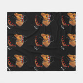 DACKEL FLEECEDECKE (Vorderseite (Horizontal))