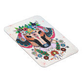 Dackel Flexibles Foto Magnet (Rechte Seite)