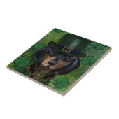 Dackel Fliese (Seite)