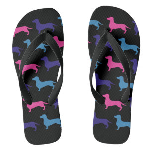 Dackel-Flip-Flops Badesandalen