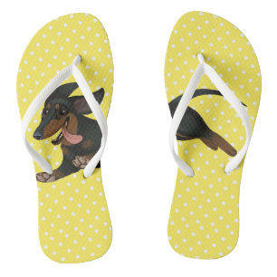 Dackel Flip Flops Dackel Dog Shoes Badesandalen