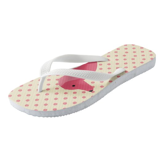Dackel Flip Flops Dackel Dog Shoes Badesandalen (Schrägansicht)