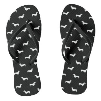 Dackel Flip Flops - Dackel Schuhe Badesandalen