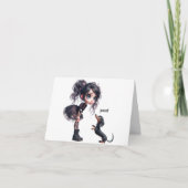 Dackel-Förderkarte Karte (Vorderseite)