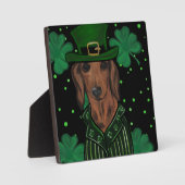 DACKEL FOTOPLATTE (Vorderseite)