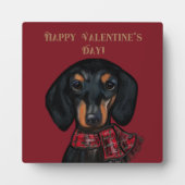 DACKEL FOTOPLATTE (Vorderseite)