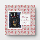 DACKEL FOTOPLATTE (Vorderseite)