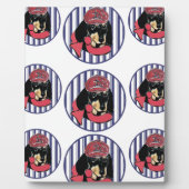 DACKEL FOTOPLATTE (Vorderseite)