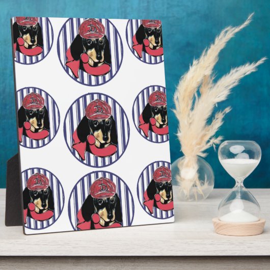 DACKEL FOTOPLATTE (Seite)