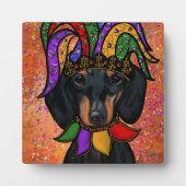 DACKEL FOTOPLATTE (Vorderseite)