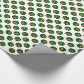 Dackel Frieden Geschenkpapier (Ecke)