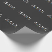 Dackel Friends Geschenkpapier (Ecke)