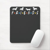 Dackel Friends Mousepad (Mit Mouse)